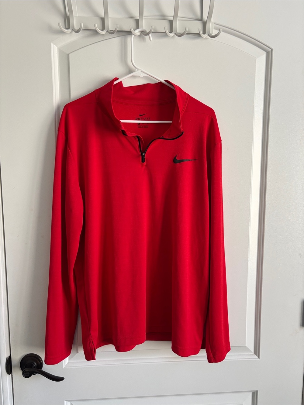 Nike Dri-FIT Men’s Golf 1/4 Zip Pullover XL Athletic Lightweight Performance